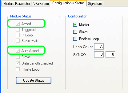 Master Pre-Triggered State