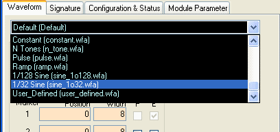 Waveform Select
