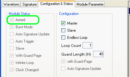 Master Pre-Triggered State