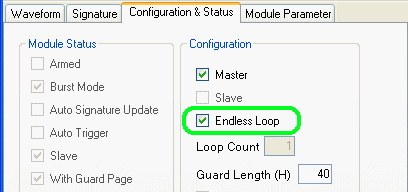 In Loop Configuration