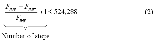 Eq 2: Steps Limit Equation