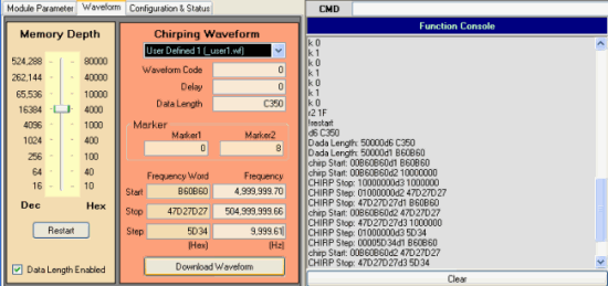 New Waveform Parameters