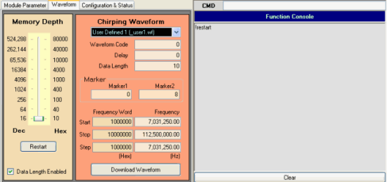 User Defined 1 Waveform
