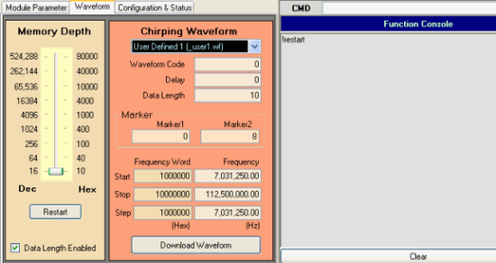 User Defined 1 Waveform
