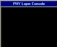 PHY Layer Console